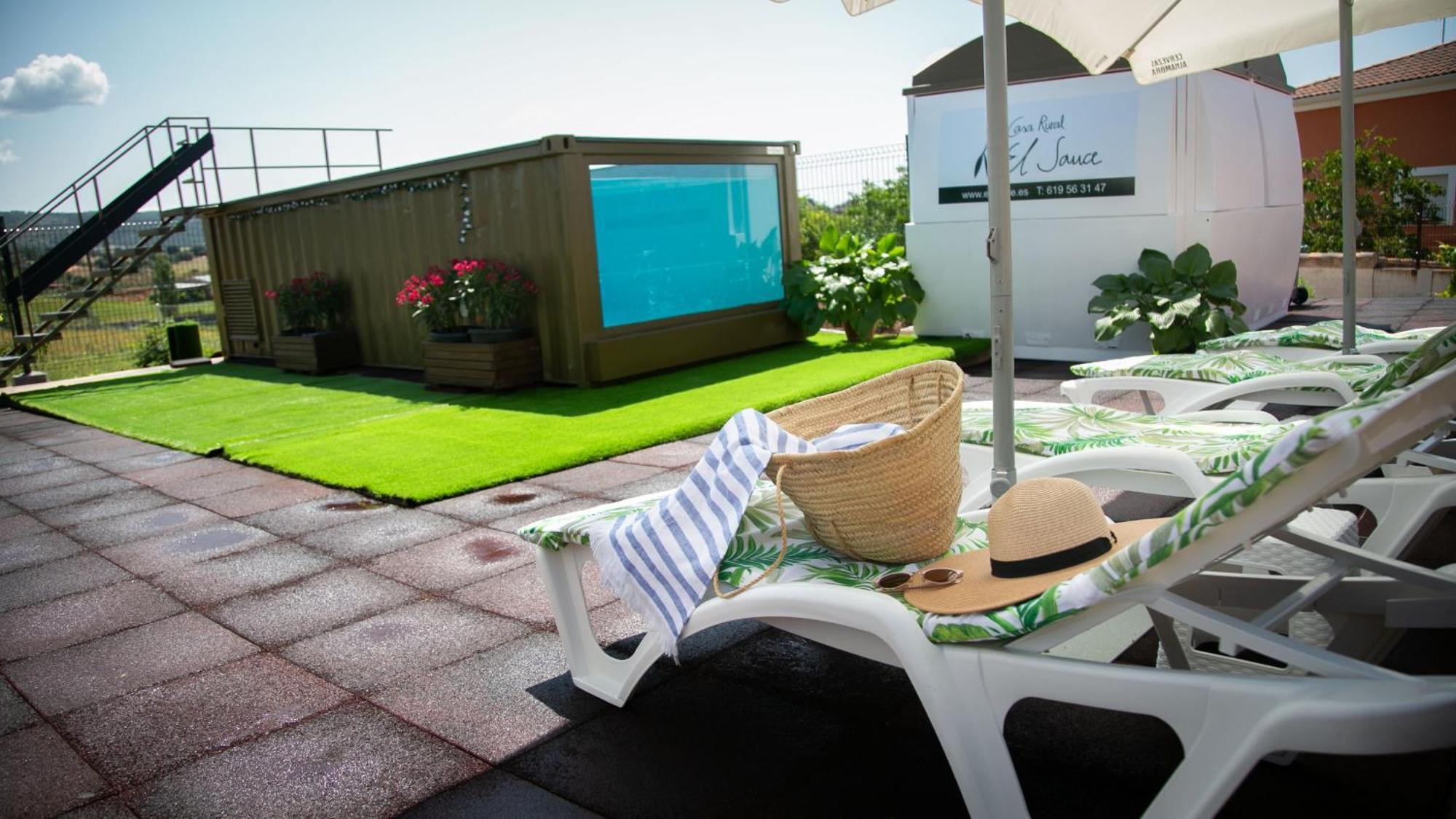 Apartamento 2 4/6 Pax Casa Rural El Sauce. A 2,5 Km De Cuenca Capital Nohales エクステリア 写真